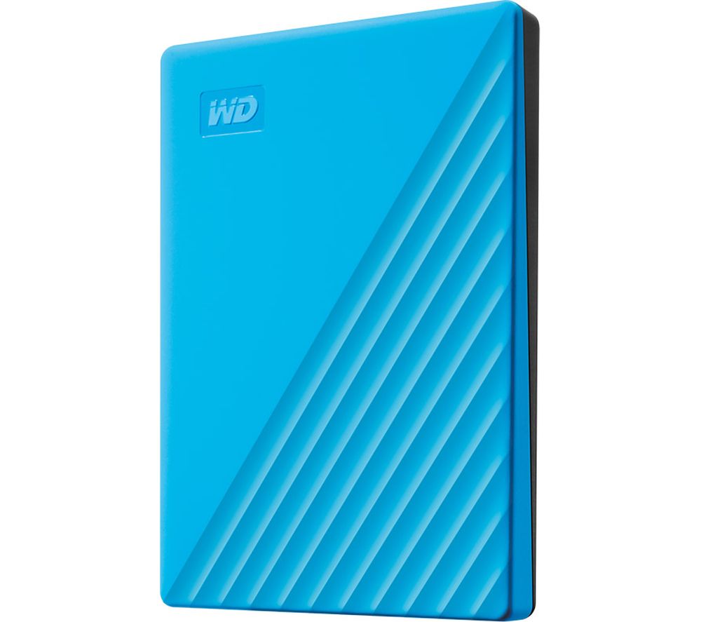 WD My Passport Portable Hard Drive - 2 TB, Blue
