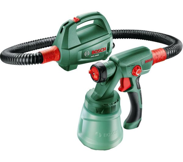 Bosch Pfs 2000 Paint Spray System Green Red