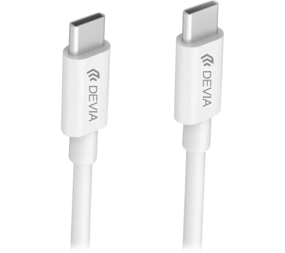 DEVIA USB Type-C to USB Type-C Cable - 1 m