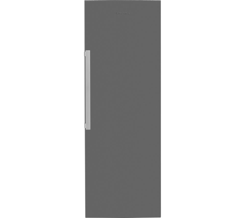 GRUNDIG GSL3671N Tall Fridge - Graphite, Graphite