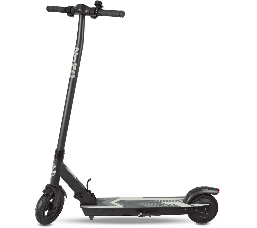 ZINC Eco Plus Folding Electric Scooter - Black