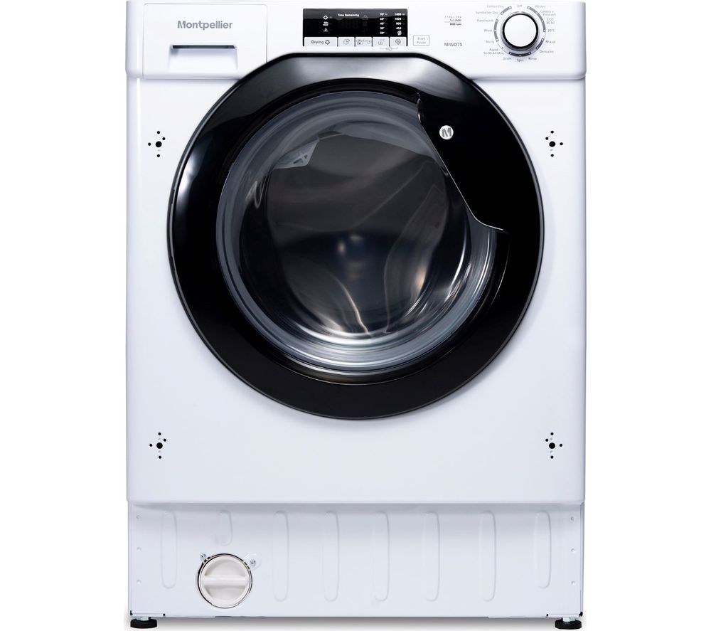 MONTPELLIER MIWD75 Integrated 7.5 kg Washer Dryer
