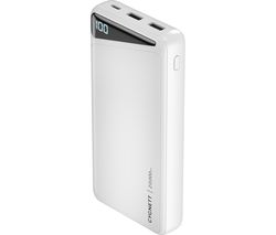 Boost2 20000 mAh Portable Power Bank - White