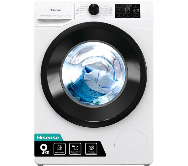 Image of HISENSE Core Line WFGC901439VM 9 kg 1400 Spin Washing Machine - White