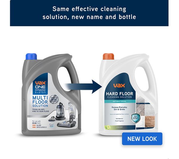Vax Solution VAX Hard Floor Antibacterial Cleaning Solution - 1-9-142097 - Currys ...