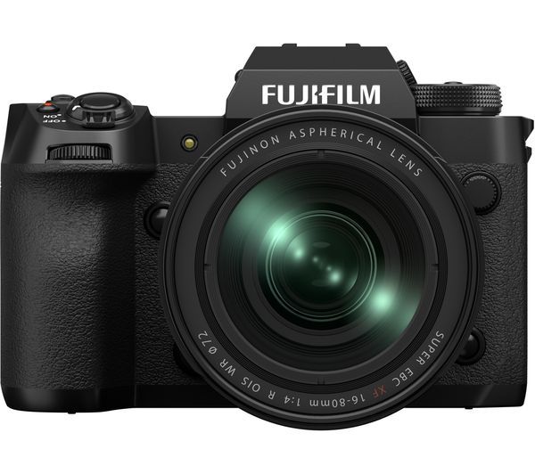 Image of FUJIFILM X-H2 Mirrorless Camera with FUJINON XF 16-80 mm f/4 R OIS WR Lens