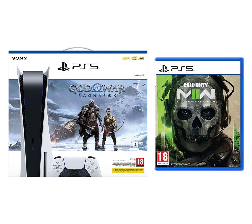 PlayStation 5 & God of War Ragnarök Bundle with Call of Duty: Modern Warfare II