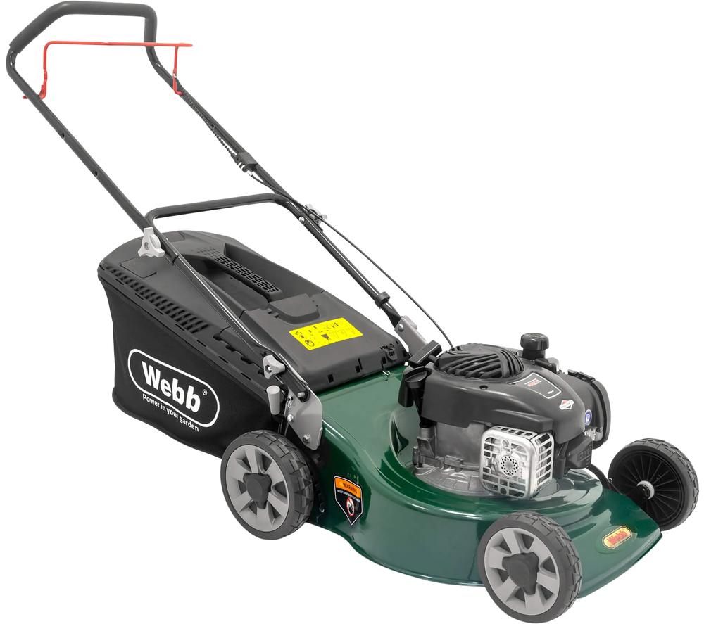 Supreme WER18HP4 Rotary Lawn Mower - Black & Green