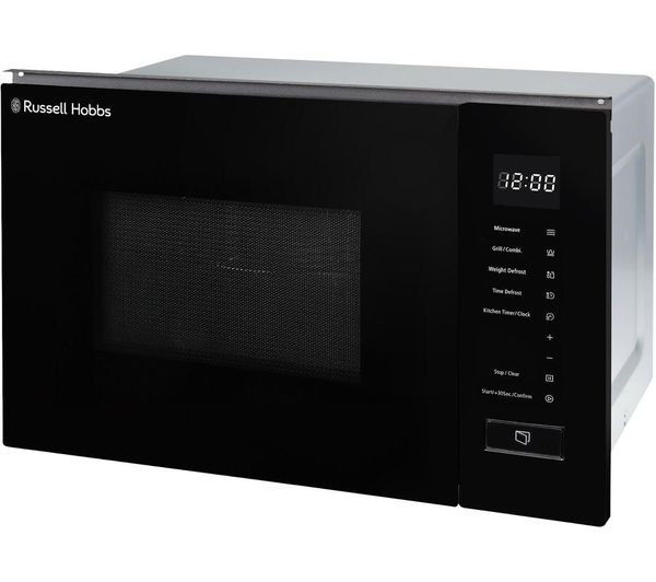 Russell Hobbs Rhbm2002b Built In Microwave With Grill Black