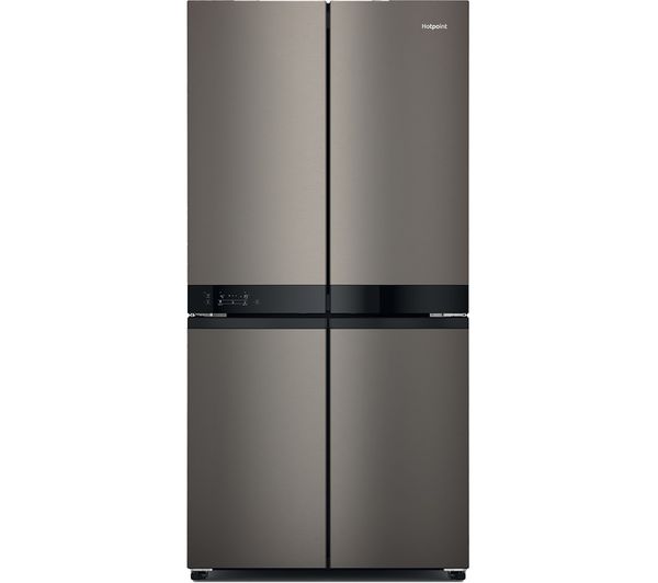 Hotpoint Total No Frost Hq9 U2bl G Fridge Freezer Black Inox