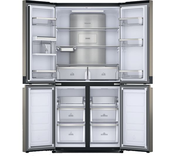 859991663560 - HOTPOINT Total No Frost HQ9 U2BL G Fridge Freezer ...