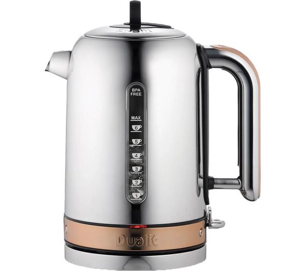 DUALIT Classic 72820 Jug Kettle - Copper & Stainless Steel