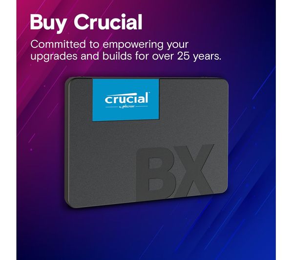 【新品未開封】Crucial BX500 4TB SATA 2.5インチSSD CRUCIAL BX500 2.5