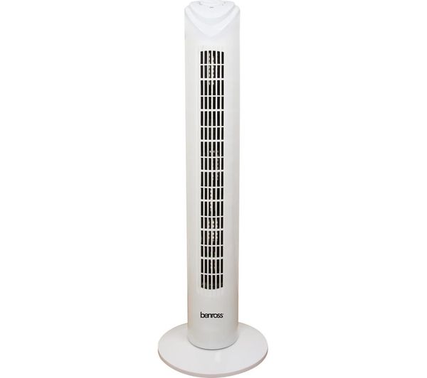 BENROSS 43940 Portable 29" Tower Fan - White