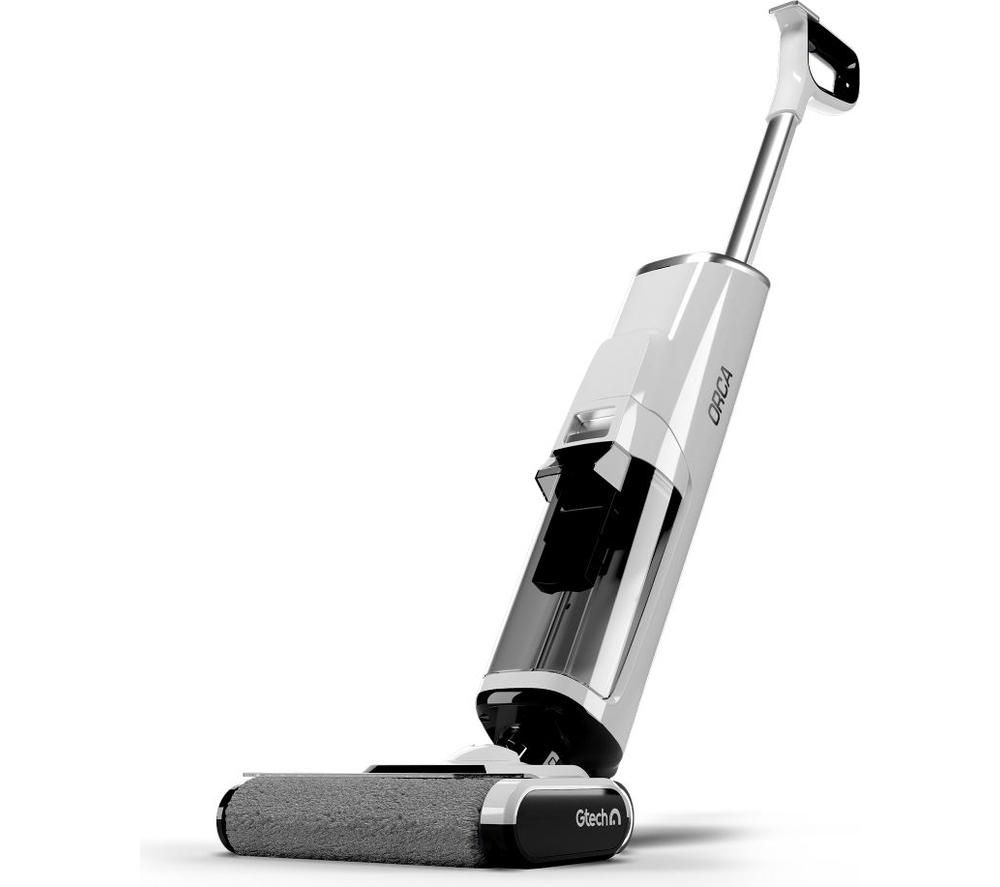 Orca Upright Cordless Wet & Dry Hard Floor Vacuum Cleaner - Black and White