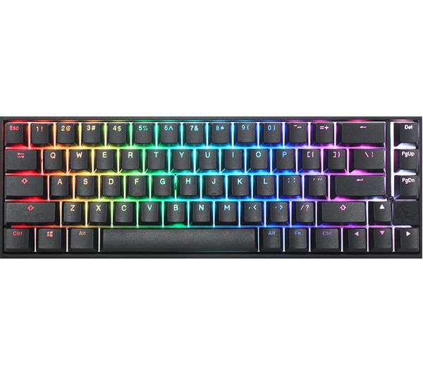 Ducky Mecha Pro Sf Mechanical Gaming Keyboard Black Brown Switches