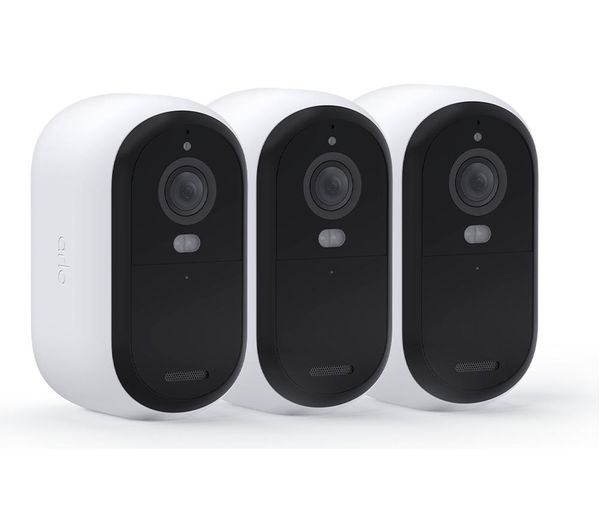 ARLO Essential 2K Quad HD WiFi Security Camera - 3 Cameras, White