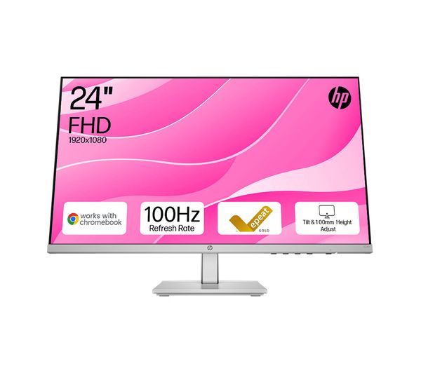 Hp Series 5 524sh Full Hd 24 Ips Lcd Monitor Black Silver