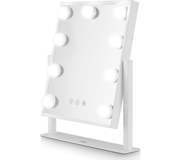 Carmen Reflect Series Hollywood 9 Bulb Vanity Mirror White