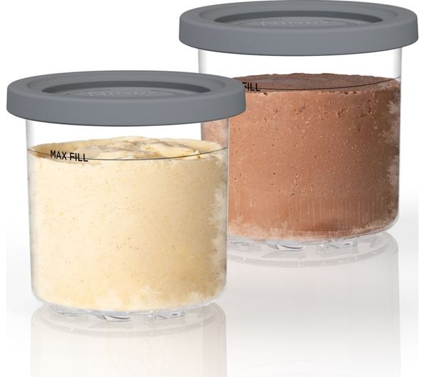 An image of NINJA Ice Cream Maker Dessert Tubs - Set of 2
