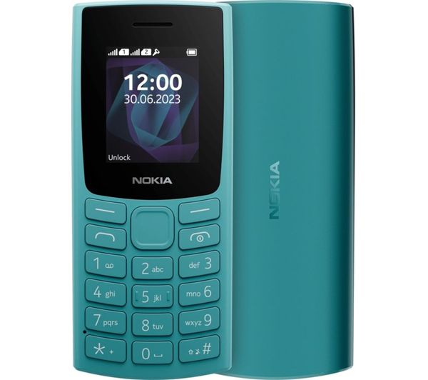 NOKIA 105 (2023) - 4 MB, Cyan