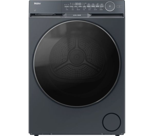HAIER X Series 9 HD90-CQ387PGU-UK WiFi-enabled 9 kg Heat Pump Tumble Dryer - Graphite