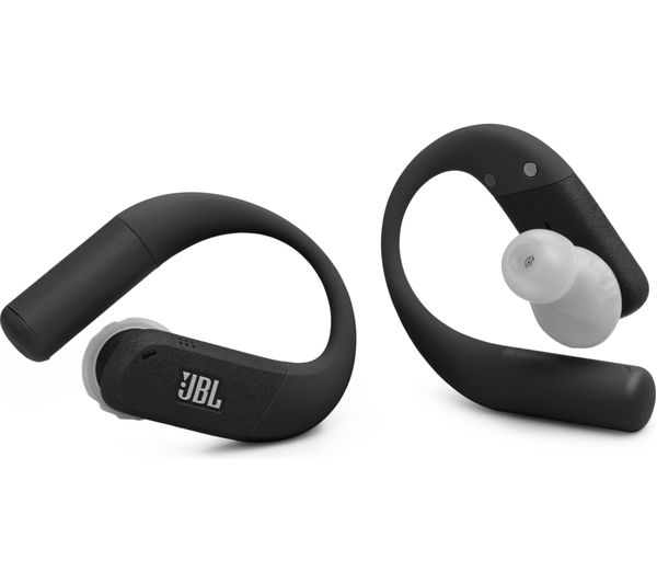 An image of JBL Endurance Peak 4 Wireless Bluetooth Noise-Cancelling Sport Earbuds - Black