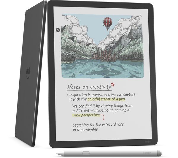 An image of AMAZON Kindle Scribe Colorsoft (2026) 11.01" eReader - Premium Pen, 32 GB, Graphite
