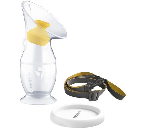 An image of MEDELA Silicone Breast Milk Collector - White