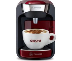 TASSIMO by Bosch SUNY Coffee Machine - Red