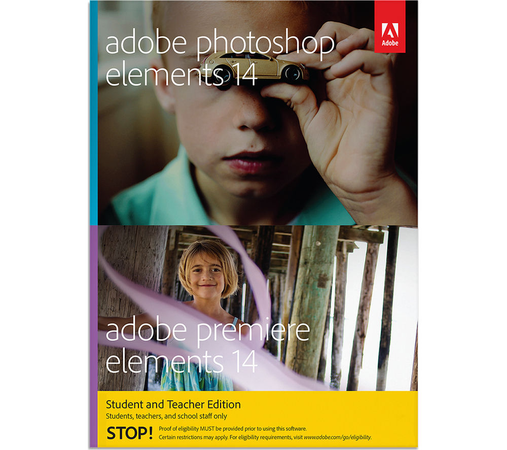 adobe photoshop elements 14 & premiere elements 14 download