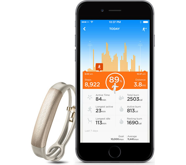 WJL36064CHKEU1 JAWBONE UP2 Activity Tracker Oat Spectrum Rope