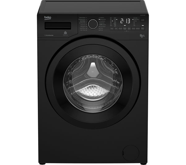 currys washer dryer black