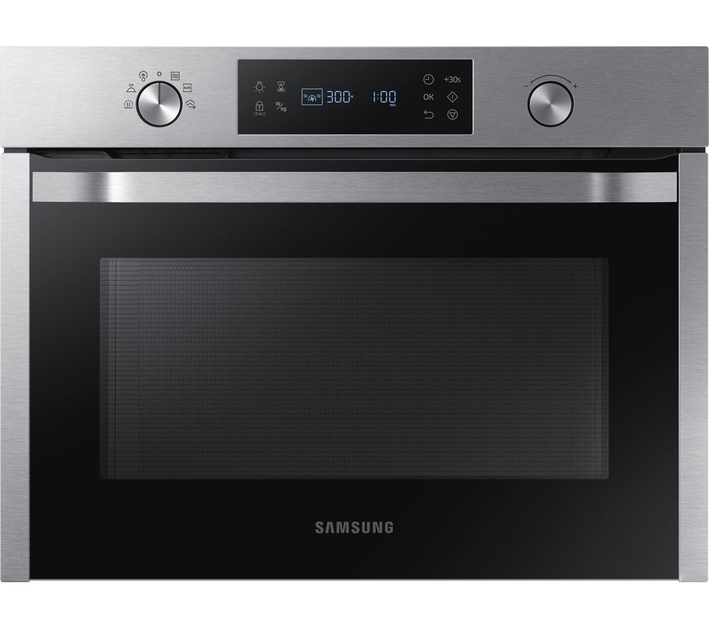 SAMSUNG NQ50K3130BS/EU Built-in Solo Microwave - Stainless Steel Fast