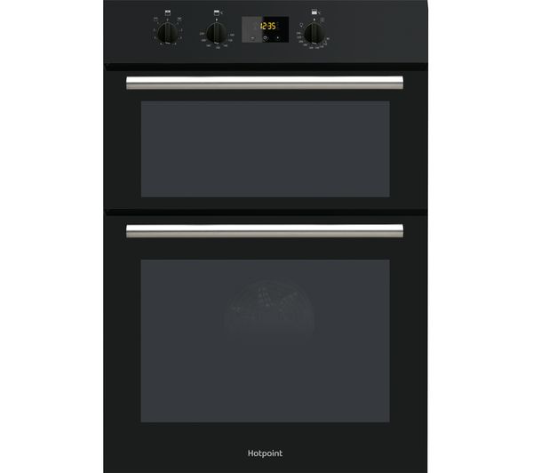 Image of HOTPOINT Class 2 DD2 540 BL Electric Double Oven - Black