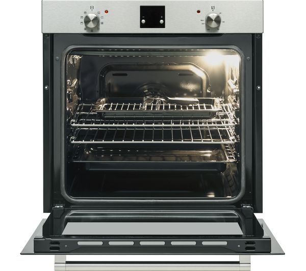 Buy LOGIK LBLFANX17 Electric Oven Inox Black Free 