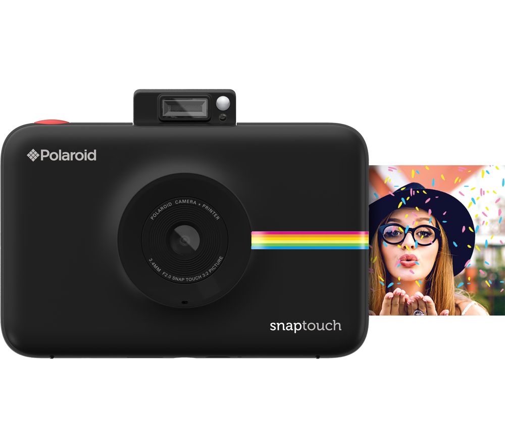 POLAROID Snap Touch Instant Digital Camera – Black, Black