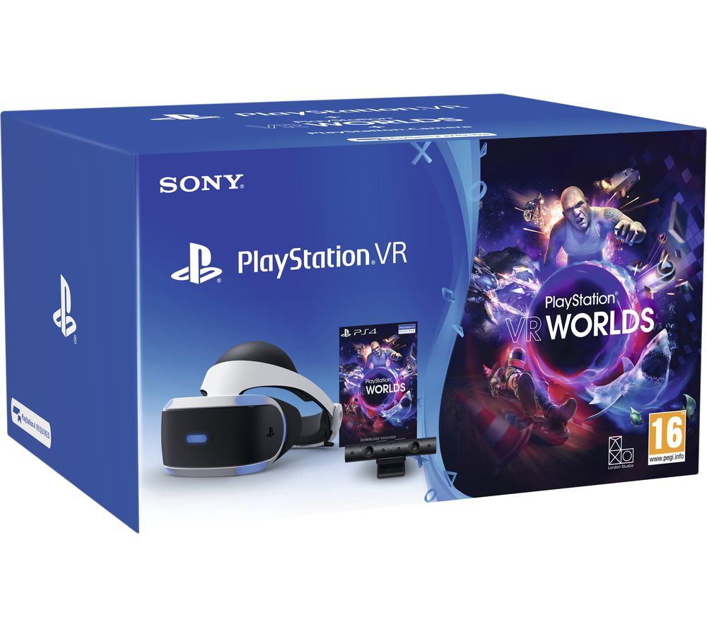 playstation vr with sticks