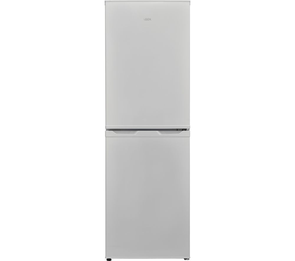 LOGIK LFC50W18 50/50 Fridge Freezer – White, White