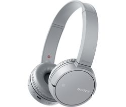 SONY WH-CH500 Wireless Bluetooth Headphones - Silver