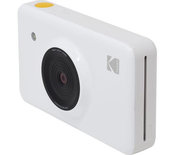 KODAK Mini Shot KODMSW Instant Camera - White, White