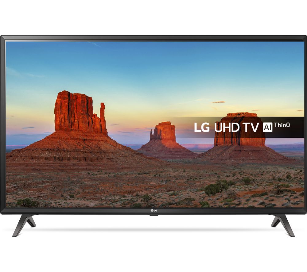 65″  LG 65UK6300PLB Smart 4K Ultra HD HDR LED TV, Blue