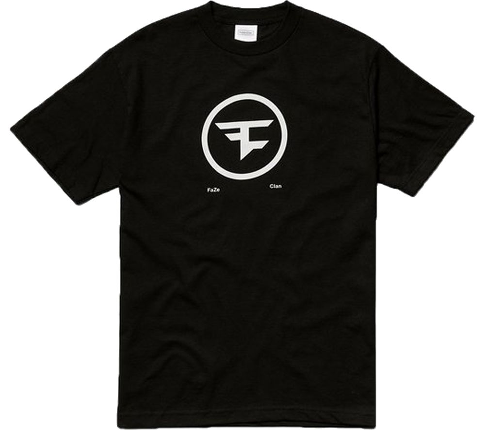 Buy FAZE Circle Logo T-Shirt - Large, Black | Free Delivery | Currys