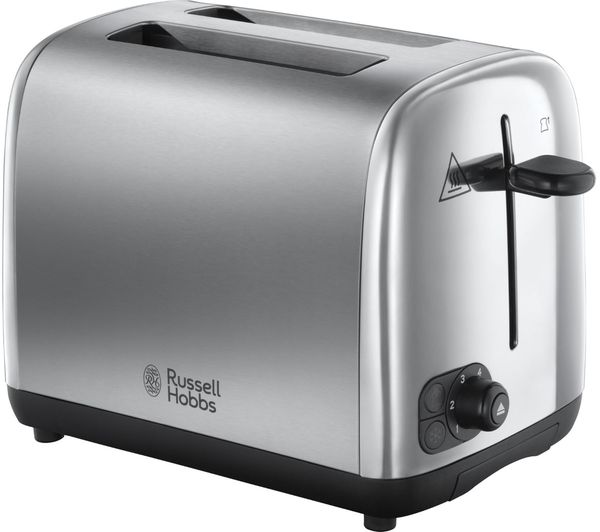 An image of RUSSELL HOBBS Adventure 24080 2-Slice Toaster - Silver