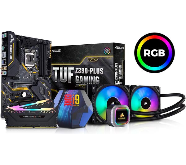 PC SPECIALIST Intel® Core¿ i9-9900K Processor, Asus TUF Z390-PLUS