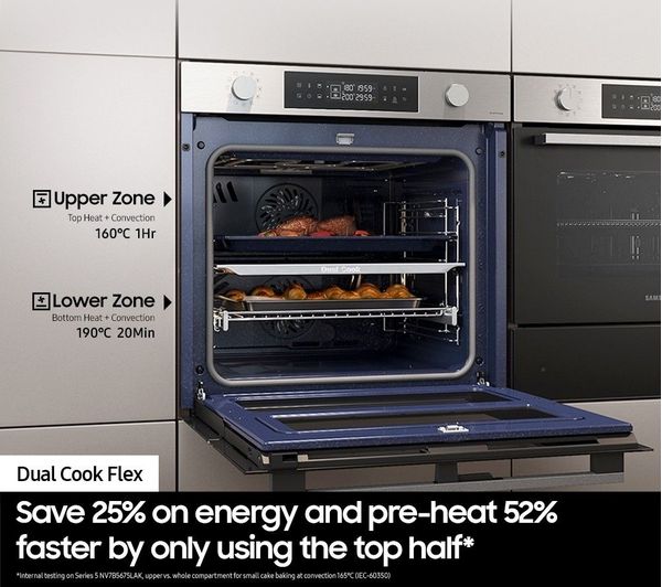NV7B5750TAK/U4 SAMSUNG Series 5 Dual Cook Flex NV7B5750T/AK U4