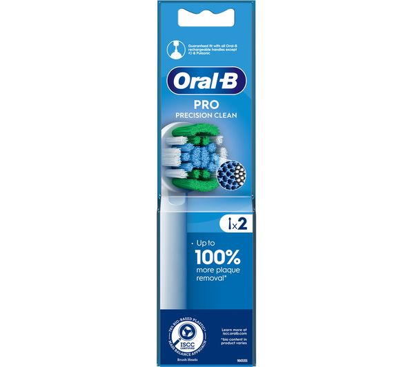 Pro Precision Clean Replacement Toothbrush Head - Pack of 2