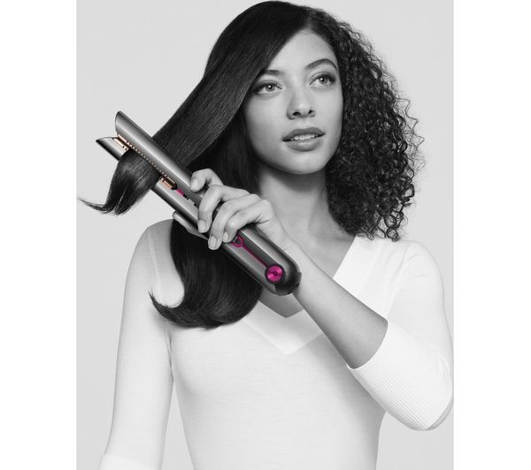 41308501 DYSON Corrale Hair Straightener Nickel & Fuchsia Currys Business