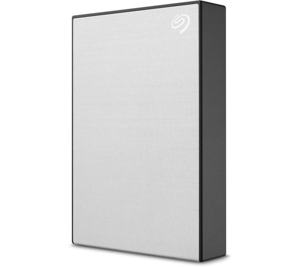 Image of SEAGATE One Touch Portable Hard Drive - 4 TB, Silver