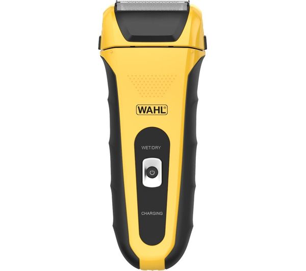 WAHL Lifeproof Wet & Dry Foil Shaver - Black & Yellow